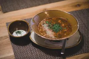 bowl of medicinal soup